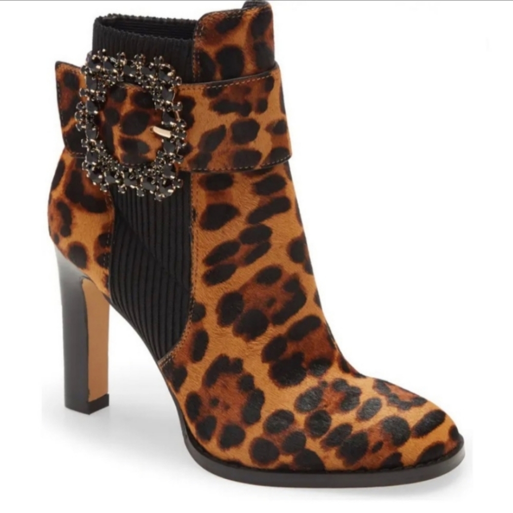 Karl Lagerfeld NWOT Vania Genuine Calf Hair Bootie